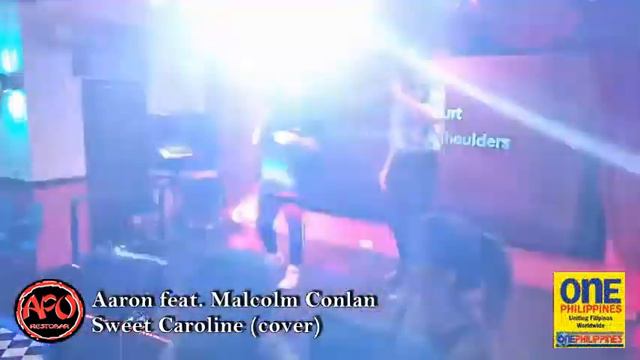 Aaron feat. Malcolm Conlan - Sweet Caroline (cover) смотреть онлайн