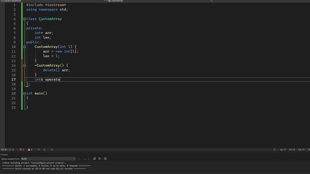 Отрицательная индексация массива в С++ как в Python? смотреть онлайн