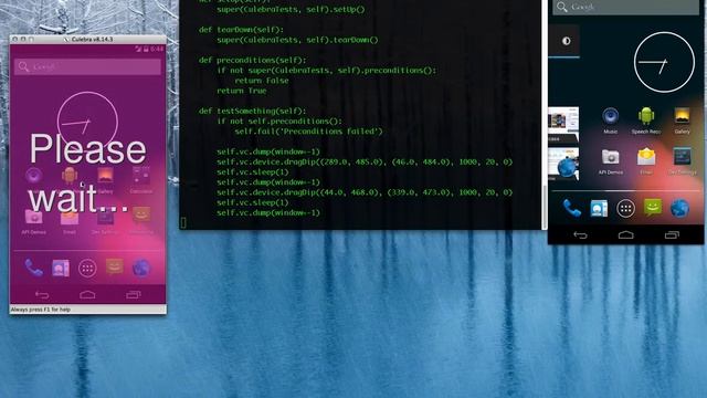Culebra GUI: Android Launcher Tests: Grab (1080p) смотреть онлайн