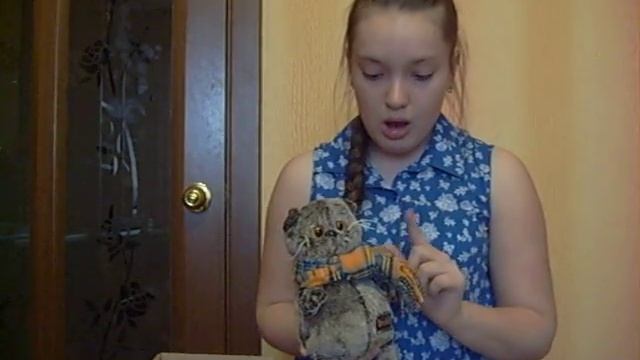 Обзор на плюшевого котика Басика смотреть онлайн
