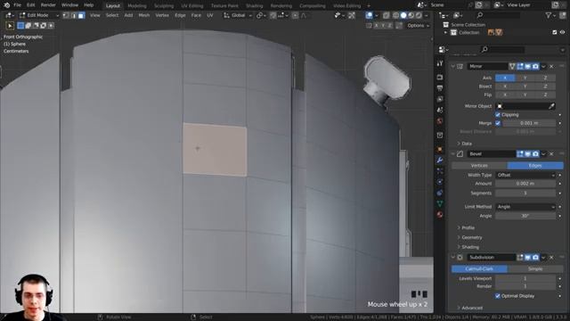 Sci-Fi Security Drone - Part 1 (Blender Tutorial) смотреть онлайн
