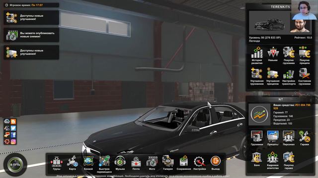 Честный способ разбогатеть в ETS2! Без накрутки денег и опыта! смотреть онлайн