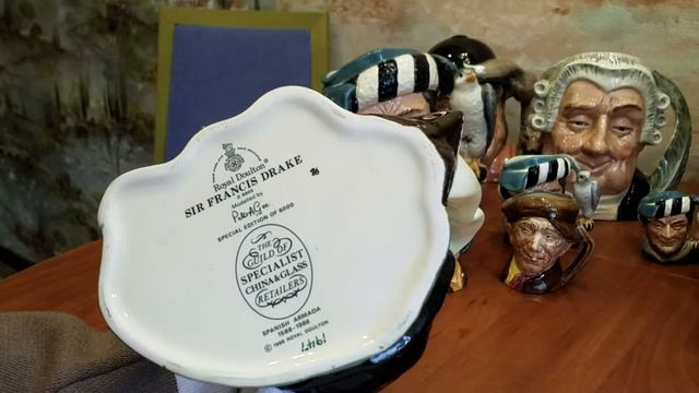 Коллекционная кружка Френсис Дрейк из Англии Francis Drake от Royal Doulton смотреть онлайн