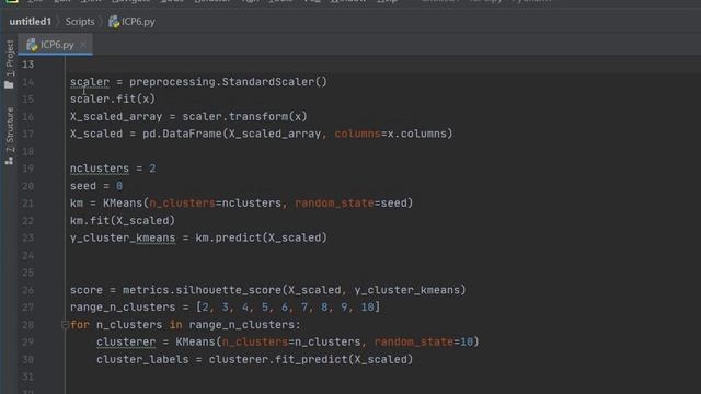 ICP6 Kmeans смотреть онлайн