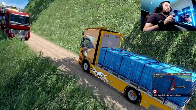 ETS2 SCANIA LUPAL Accidente en |Carreteras Infernales Mapa Versión | 1.30. смотреть онлайн