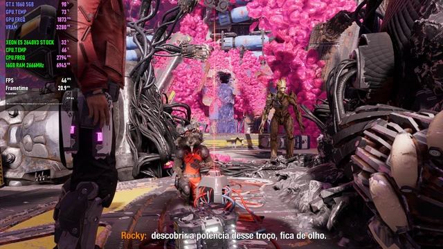 Marvel's Guardians of the Galaxy - Xeon 2640v3 + GTX 1060 5GB + 16GB RAM смотреть онлайн