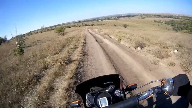 Иж К 16 и Suzuki DR 250 Эндуро прогулка. смотреть онлайн