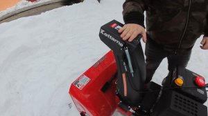 Гусеничный снегоуборщик который может!!!! Kettama (Кеттама) KTA300