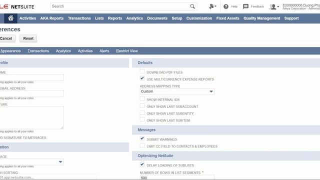 Thay đổi ngôn ngữ sang Tiếng Việt - Oracle NetSuite Cloud ERP - Aikya & SuiteCloud Vietnam смотреть онлайн