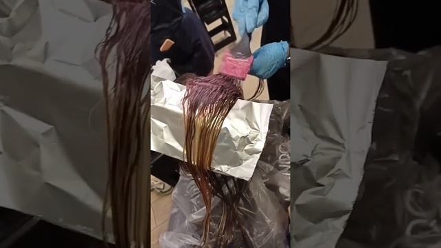 Окрашивание в технике Шатуш смотреть онлайн