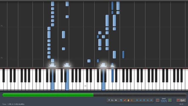 D.Gray-Man - Doubt & Trust piano смотреть онлайн