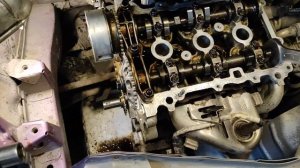 "ГТ" Замена к-та ГРМ Пежо 107 на Тойотавском 1KR-FE! Натяжитель на герметик!!?????