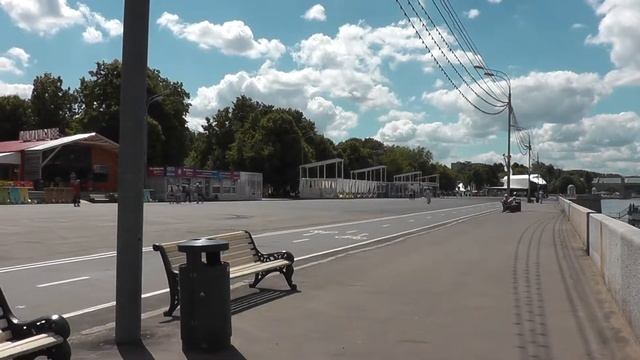Парк Горького.Причал.Панорама смотреть онлайн