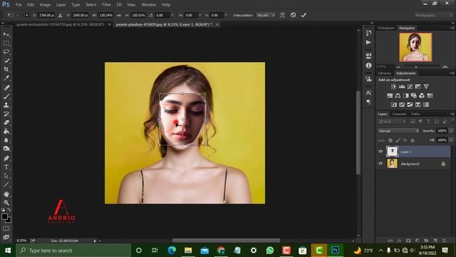 Photoshop face swap! смотреть онлайн