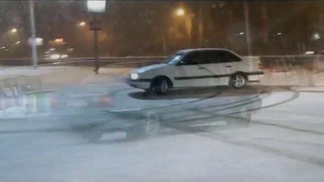 Volkswagen Club зимний дрифт смотреть онлайн