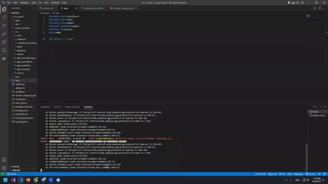 Windows nestjs app can't connect to Postgresql Docker container смотреть онлайн