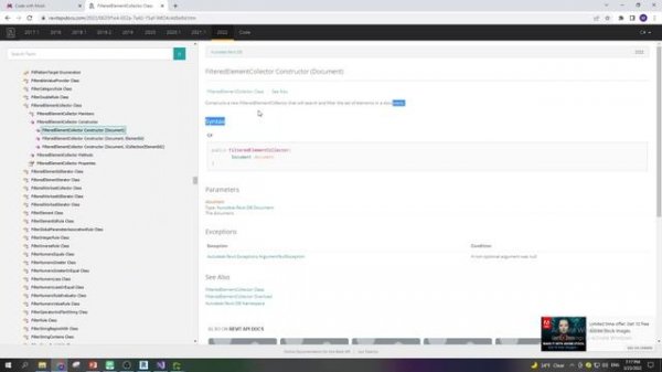Revit API Course for beginners | Lesson 2 | Understand Revit API Documentation and OOP