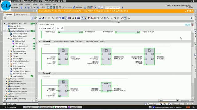 PLC S7-300 how to implementation SCALE (Analog input) & UNSCALE (Analog Output) смотреть онлайн