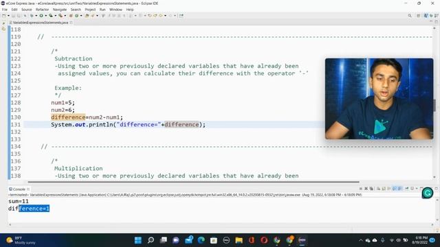 Expressions in Java (Part 1 of 2) | eCoreAcademy | AJay Raj смотреть онлайн