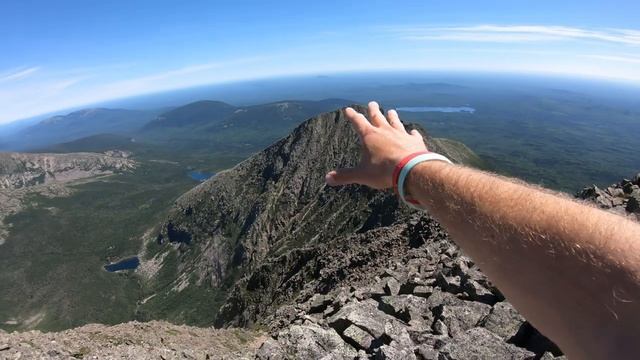 Mt Katahdin via Knife Edge Virtual Hike Trail Guide смотреть онлайн