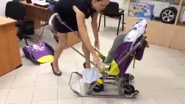 Санки коляска Ника детям 7 смотреть онлайн