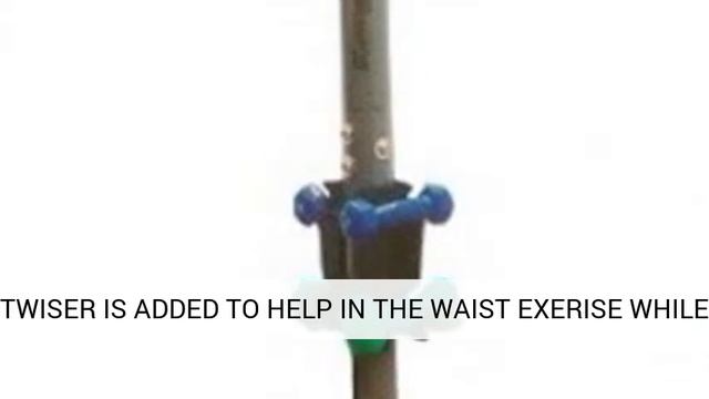 STANDING STEPPER WITH TWISTER AND DUMBELLS смотреть онлайн