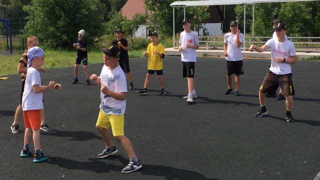 На спортивных сборах