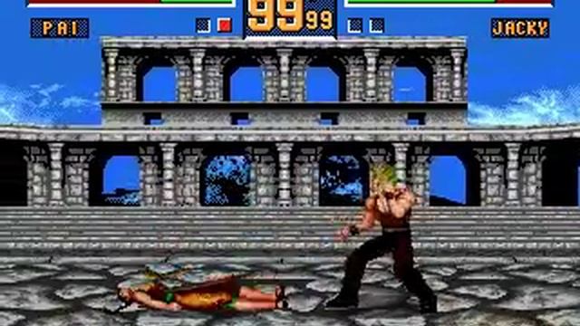 Virtua Fighter 2 Sega Genesis (MegaDrive) Pai Walkthrough смотреть онлайн