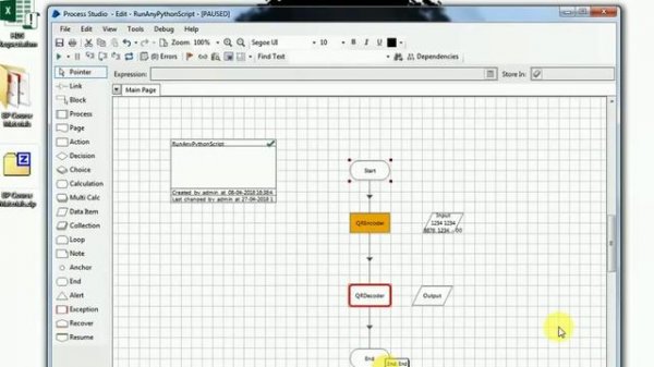 QR Encoder and Decoder with RPA Tool - Blueprism