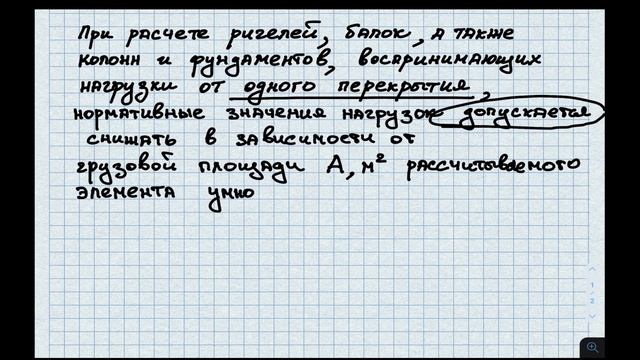 Собираем нагрузки на балку плиты перекрытия смотреть онлайн