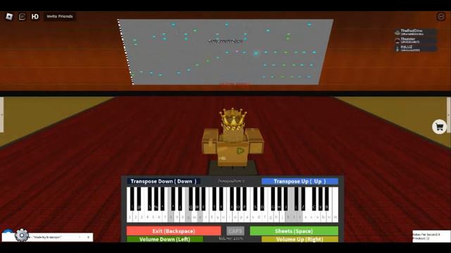 Rush E - Digital Piano Roblox | auto play смотреть онлайн