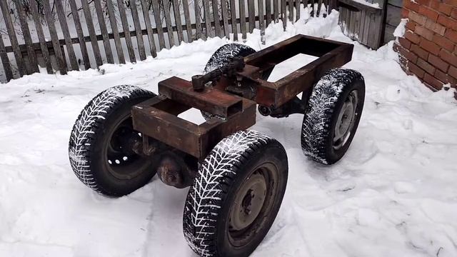 новая самоделка мини погрузчик смотреть онлайн