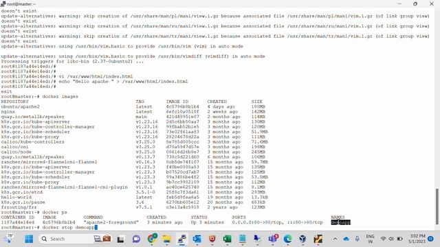 how to setup apache web server in docker containers смотреть онлайн