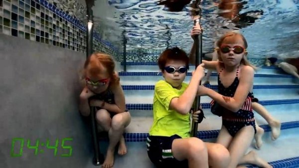 Swimming Pool Games With Elizabeth and Friends