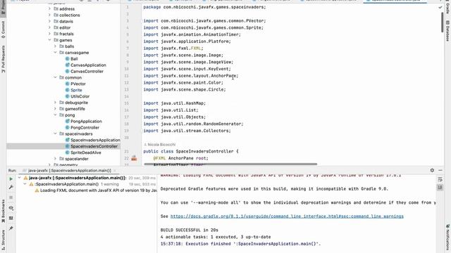 JAVA: Semplici video games in JavaFX смотреть онлайн