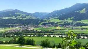 Австрия. Великолепные АЛЬПЫ. ФЕРМА в горах. Города в Альпах.