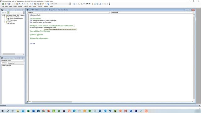 How to add base code to Automate Word from Excel using VBA? смотреть онлайн