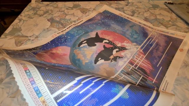 Unboxing this beautiful canvas by Deborah Malcolm called An Evening Swim from Diamond Art Club. ❤️ смотреть онлайн