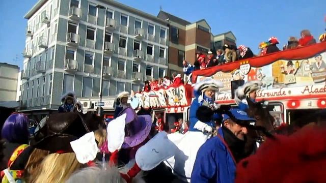 Германия. Кёльн. Карнавал. Как празднуют Kарнавал в Кёльне.Karneval Koeln 16022015
