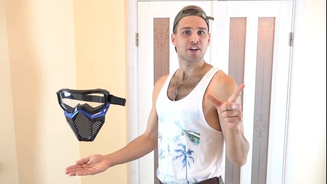 Обзор НЕРФ маски Райвал Ривал / Nerf Rival Face Mask смотреть онлайн