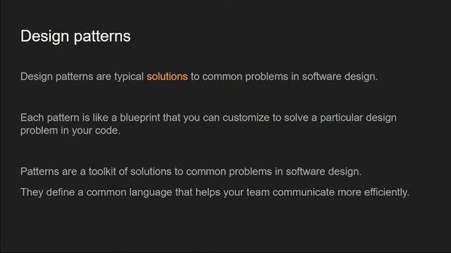 What Are Design Patterns? In Tamil смотреть онлайн
