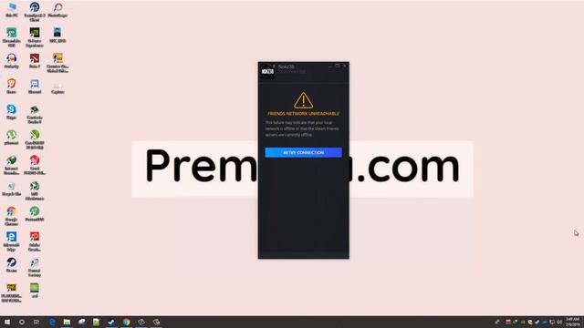 FRIENDS NETWORK UNREACHABLE on Steam 2019 [Fixed] смотреть онлайн