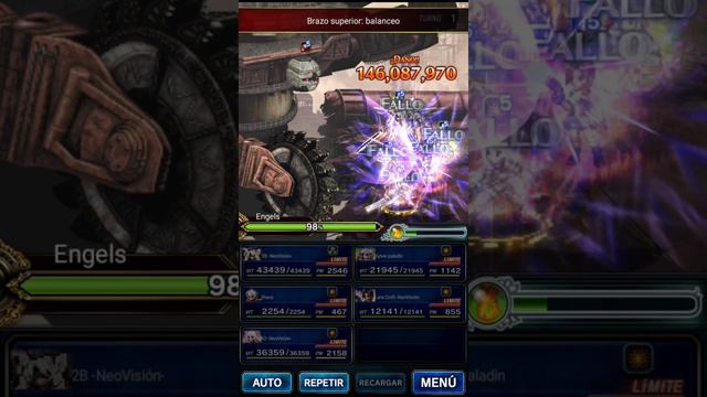 [FFBE] The Formidable Engels EXT, 2 Turns All Misions. 2b & A2 Edition