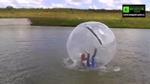 Зорбинг - Танец на воде