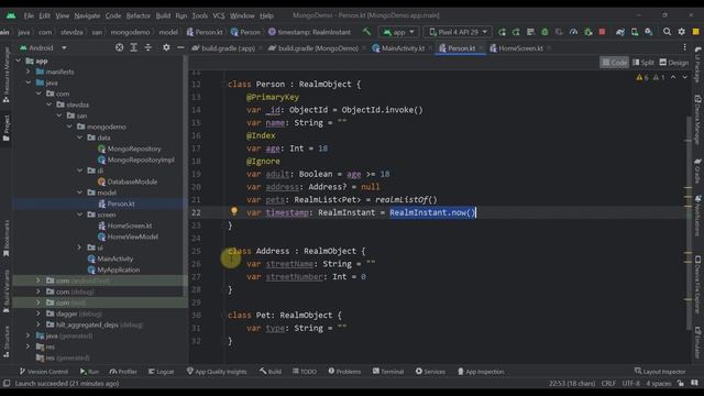 Full Guide to Mongo DB Realm as a Local Database for Android (Kotlin SDK) смотреть онлайн