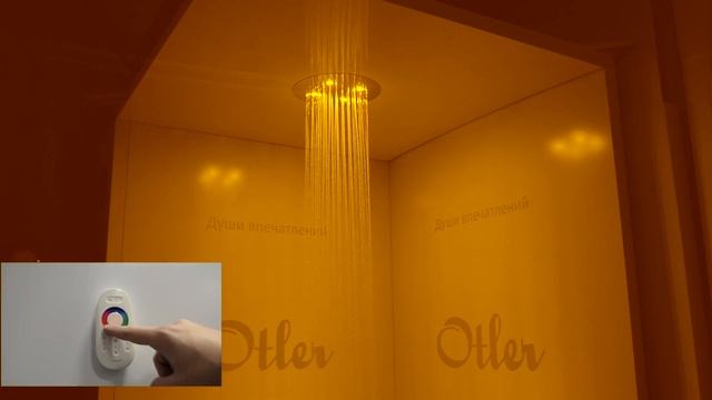 Тропический душ Otler Brilliant круг 32 см смотреть онлайн