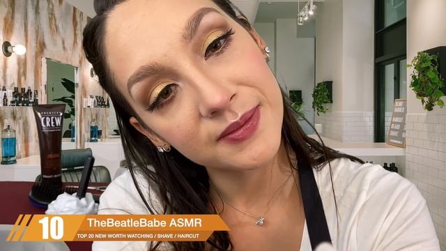 ASMR / SHAVING / HAIRCUT (Trim, Style, Scissors, Brushing, Pampering)/ Top 20 / 6/2020 / ASMR Chart смотреть онлайн