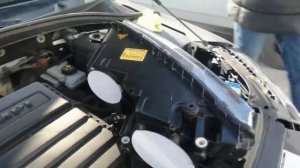 установка би лед в фары шкода октавия а7 + ручной корректор