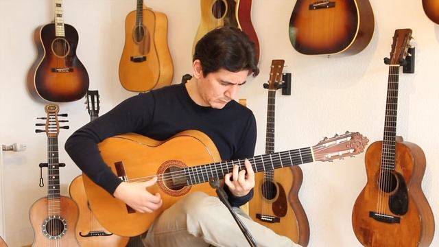 Beautiful handmade flamenco guitar - ❤️You will love it❤️- Jeronimo Pena Fernandez 1966 смотреть онлайн