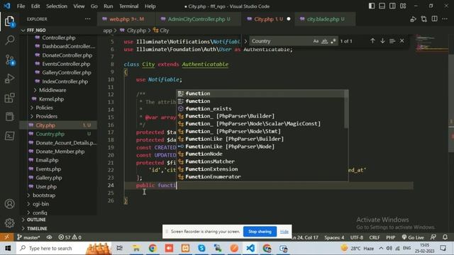 How to join two table using attributes in Laravel in Hindi | Join 2 table using foreign key xampp смотреть онлайн